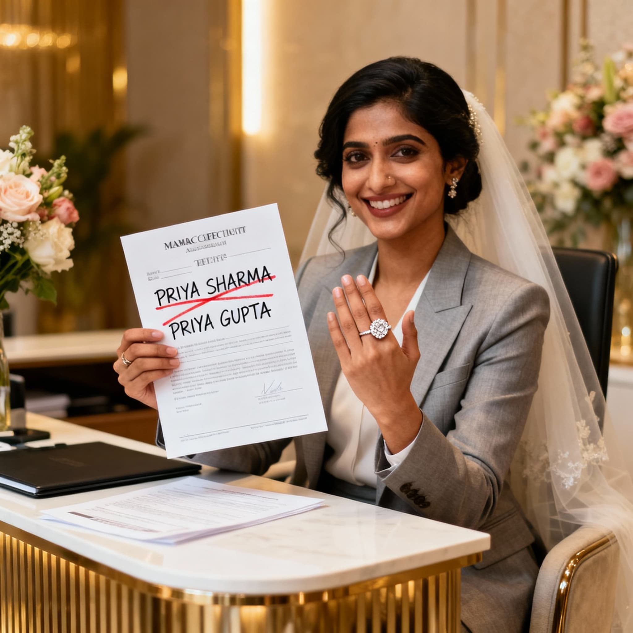 Change of Name After Marriage