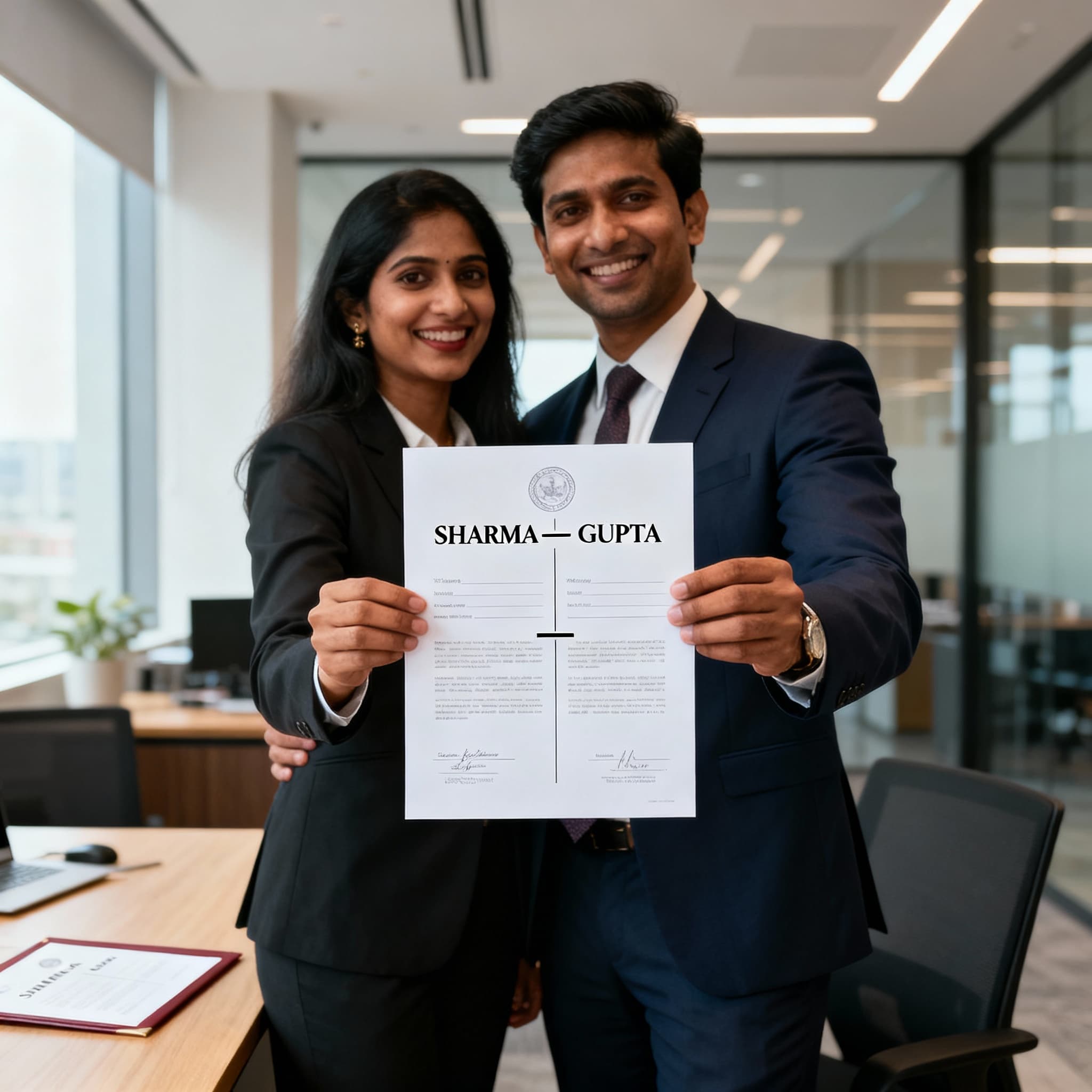 Change of Name Due to Combining or Hyphenating Surnames